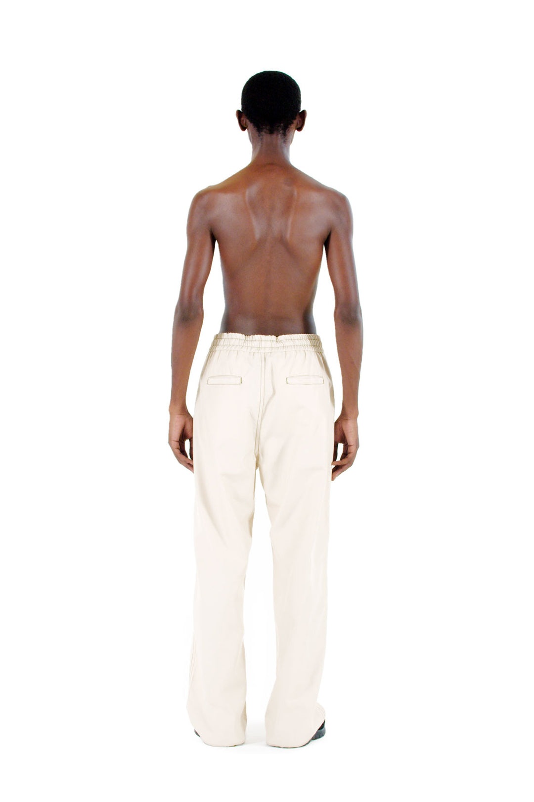 ELASTIC PANTS / light beige - 3