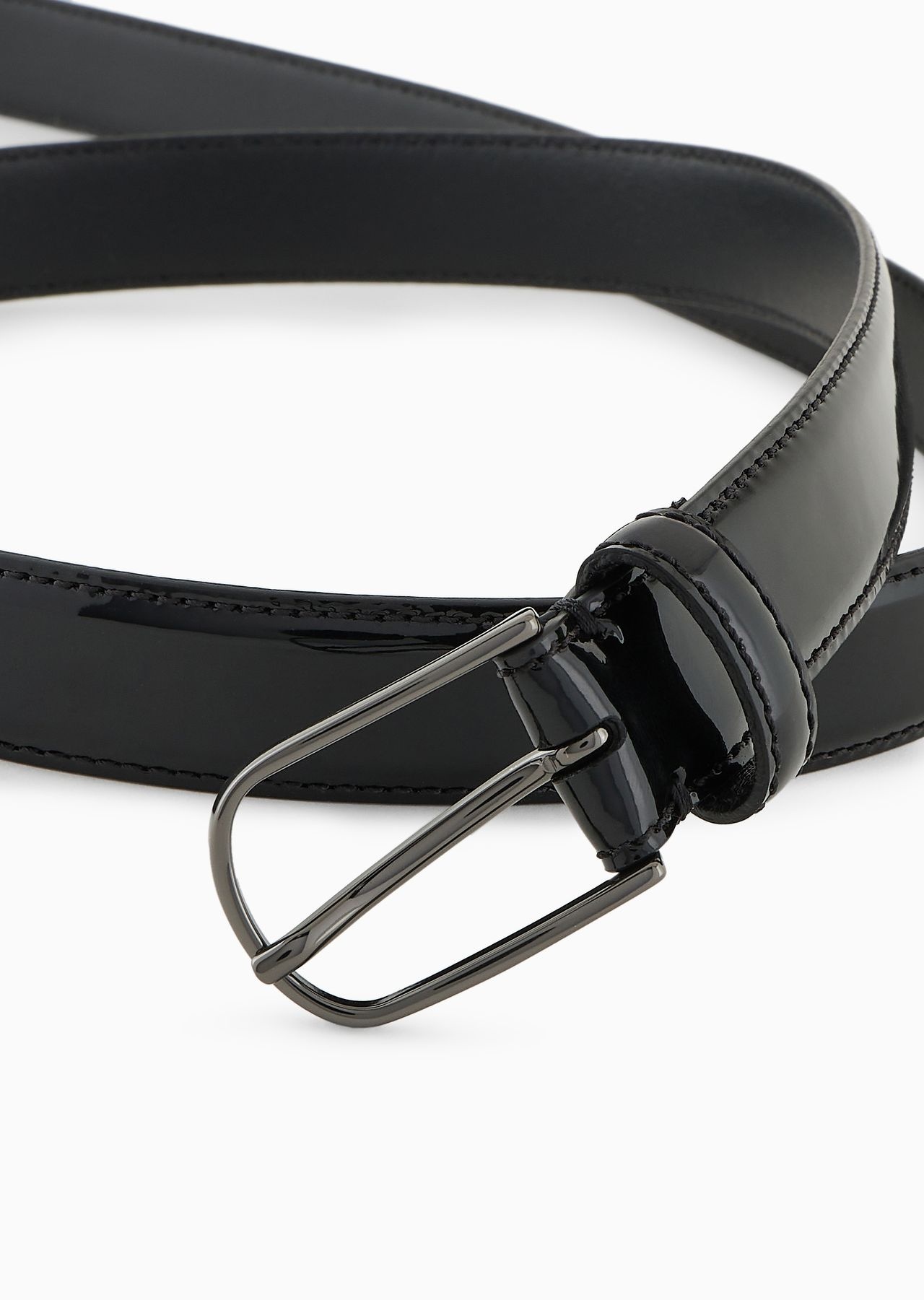 Patent leather belt - 2