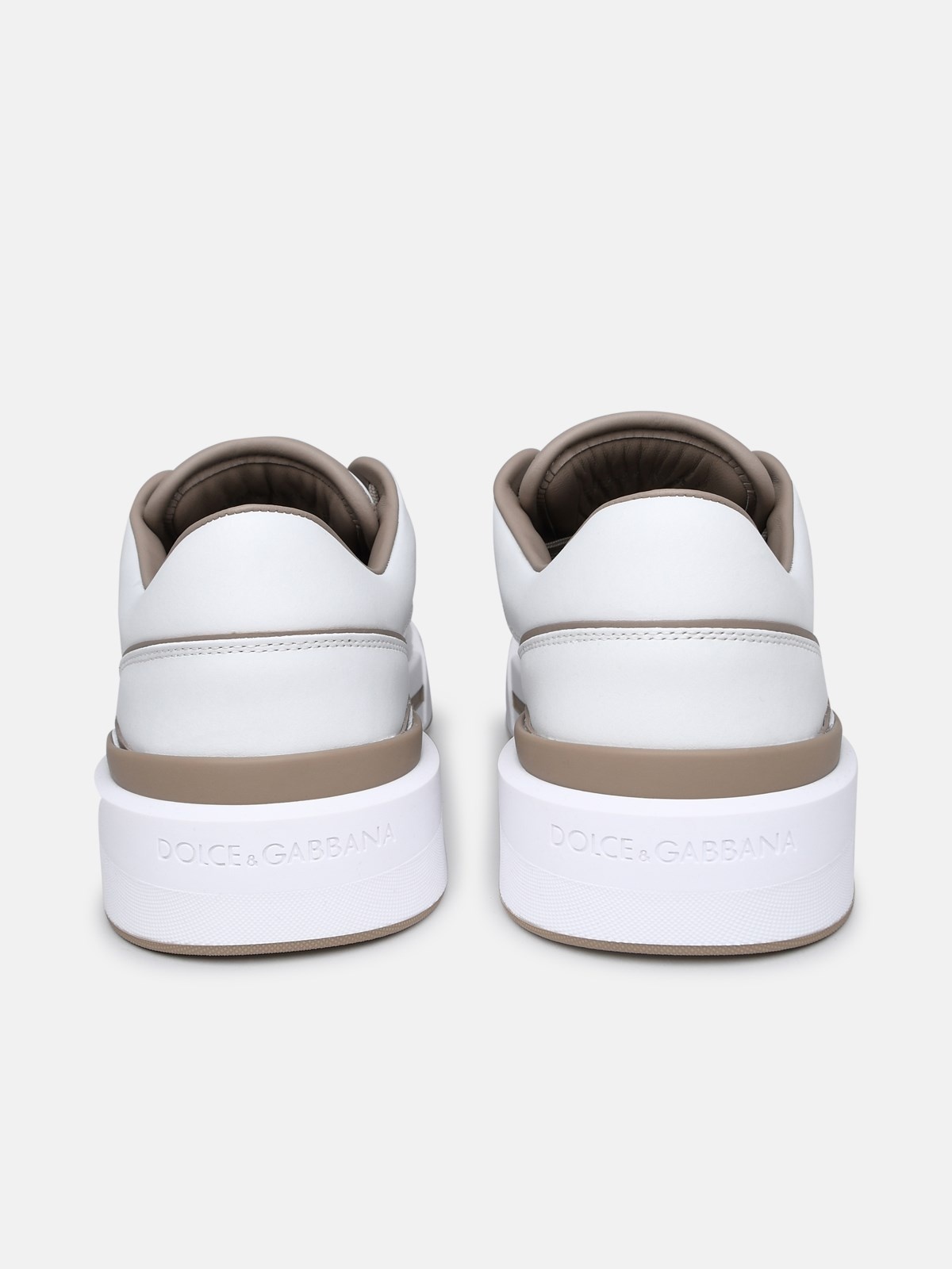 New Roma white leather sneakers - 4