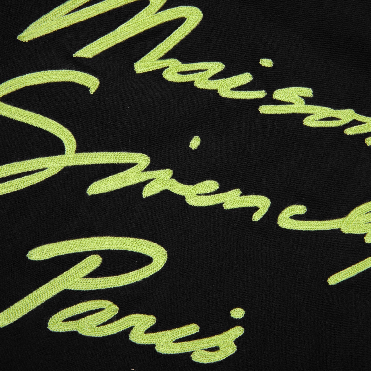MAISON T-SHIRT - BLACK/GREEN - 4