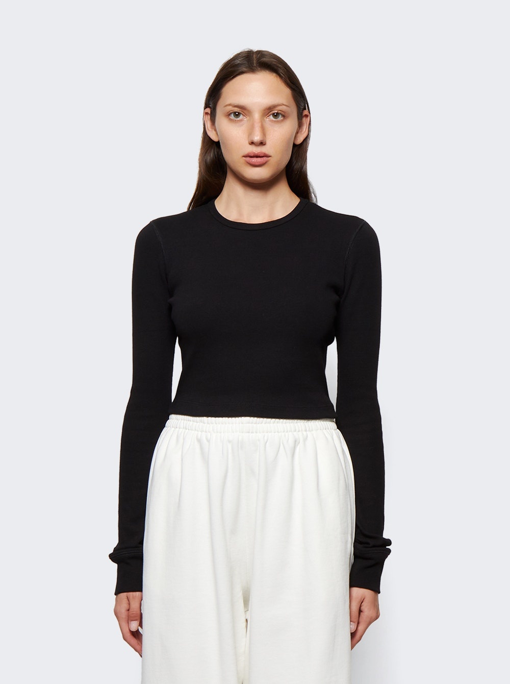 X Hailey Bieber Long Sleeve Tee Black - 3