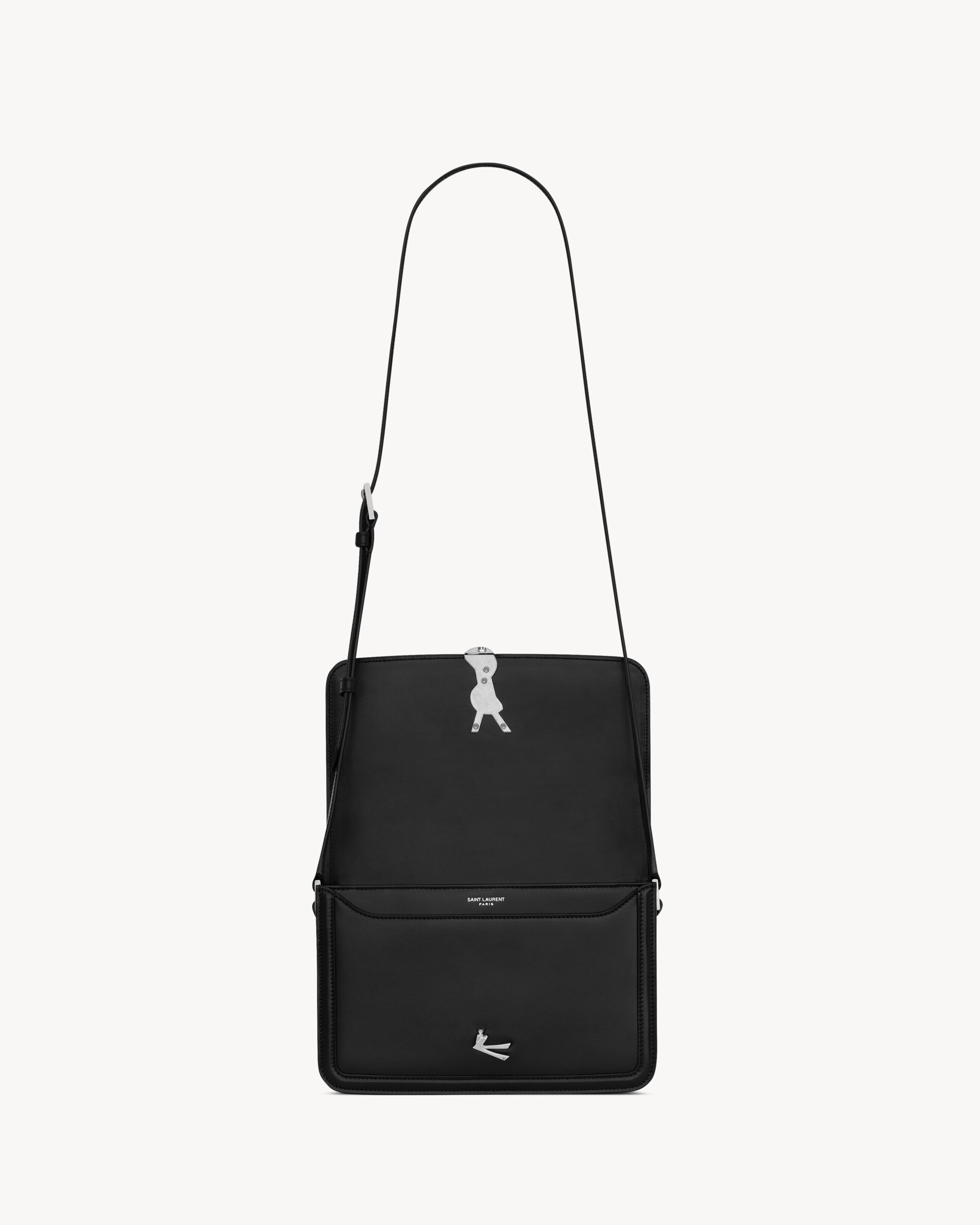 SOLFERINO MEDIUM SATCHEL IN SMOOTH LEATHER - 6