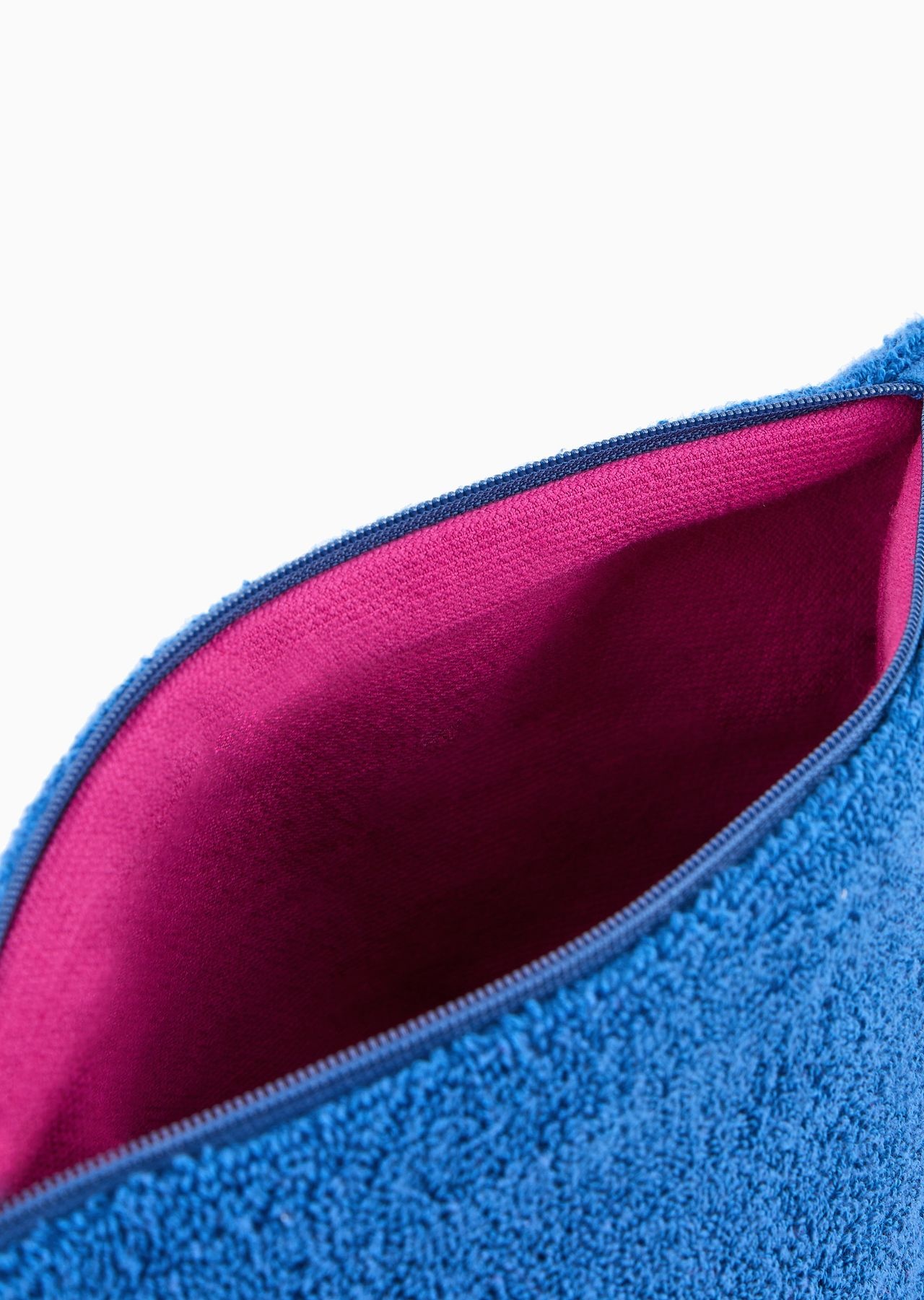 Cotton terry clutch bag - 3