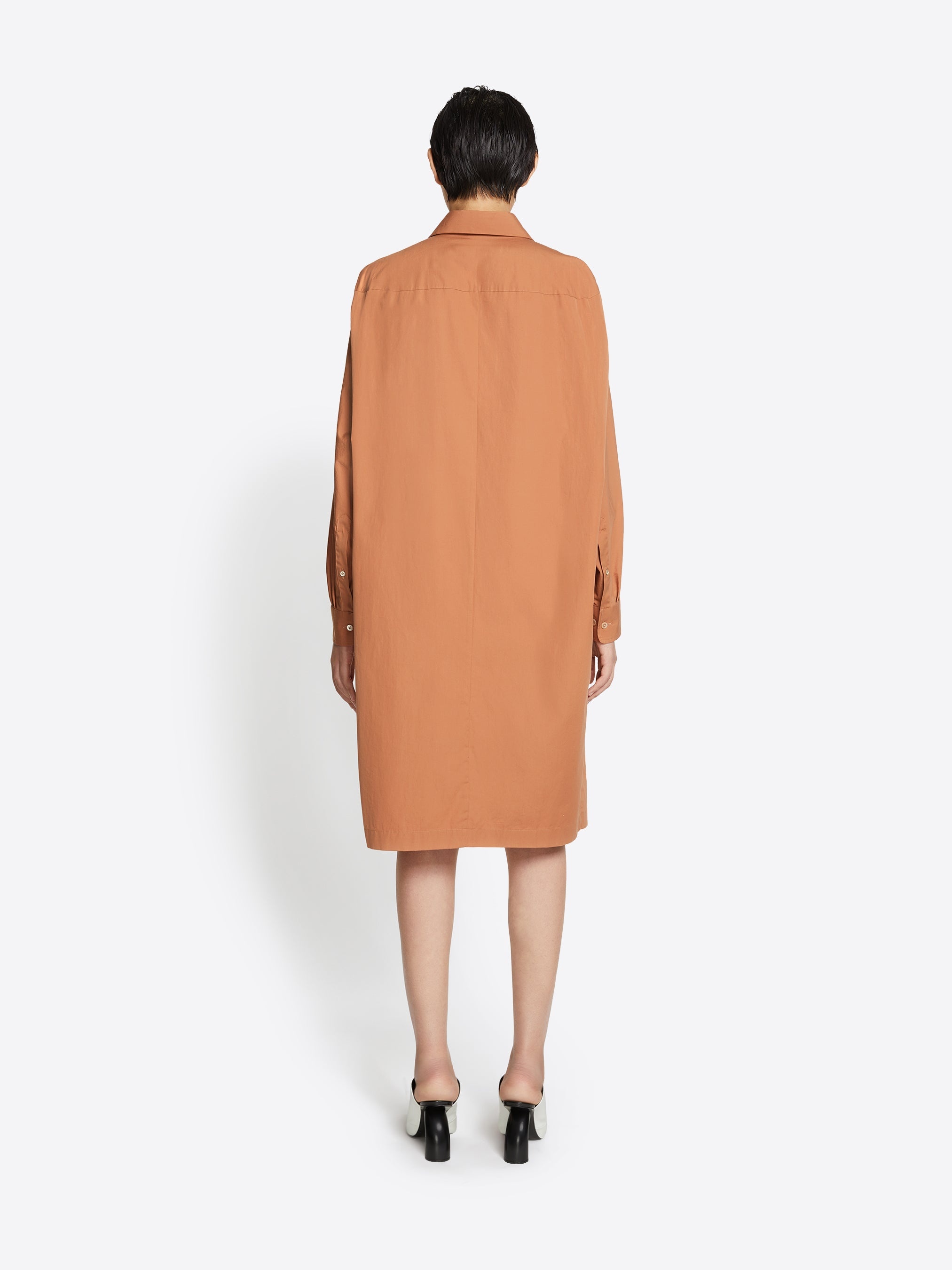 COCOON SHIRT DRESS - 4