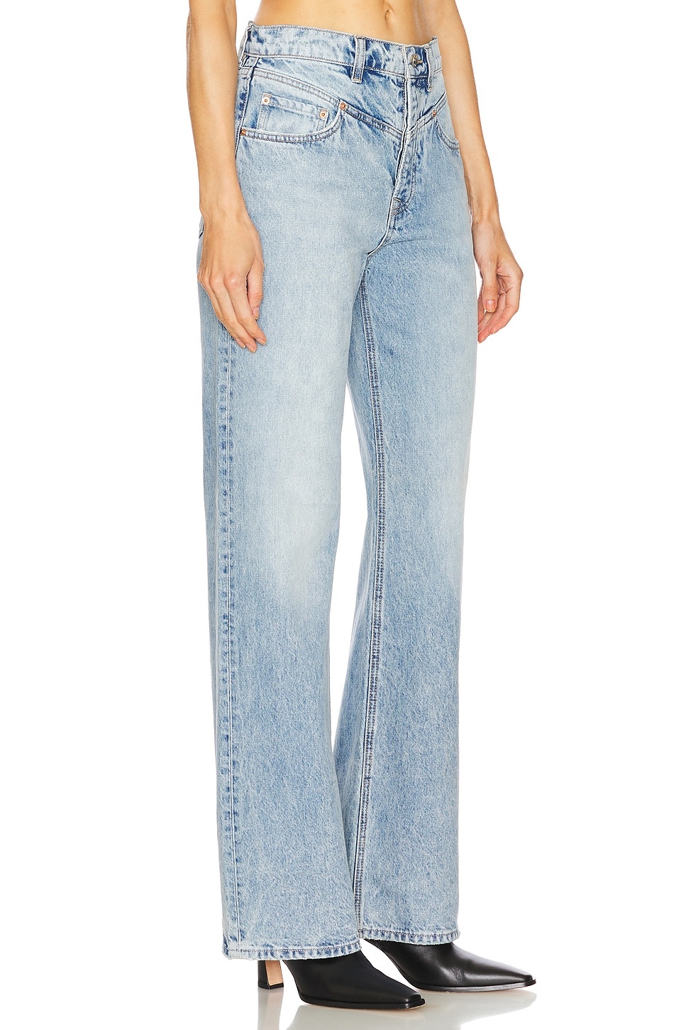 Katya Seamed Loose Wide Leg - 2