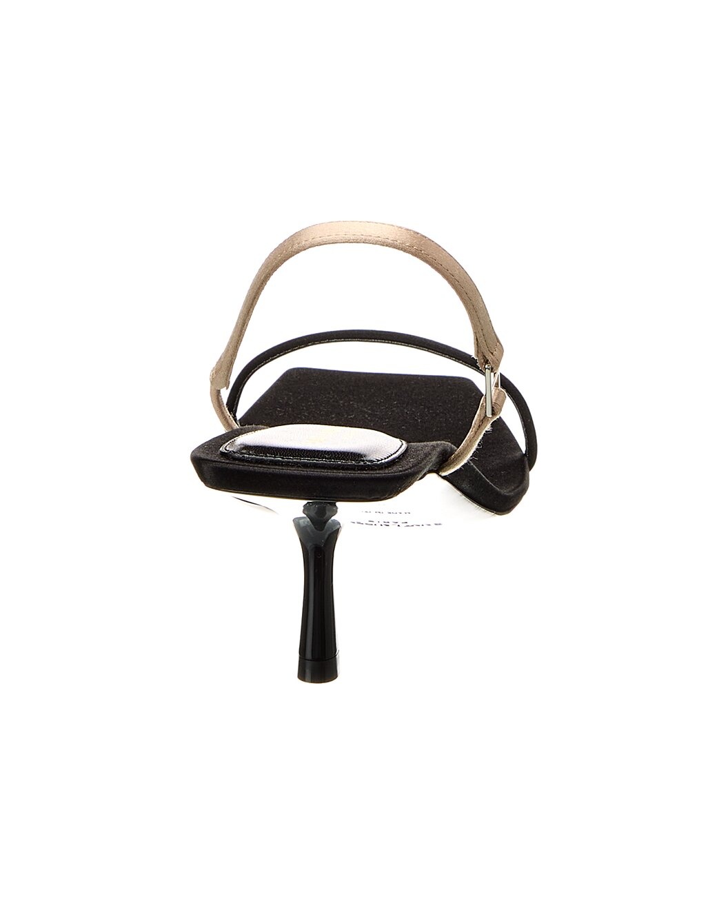 Saint Laurent Jaspe 55 Silk Slingback Sandal - 3