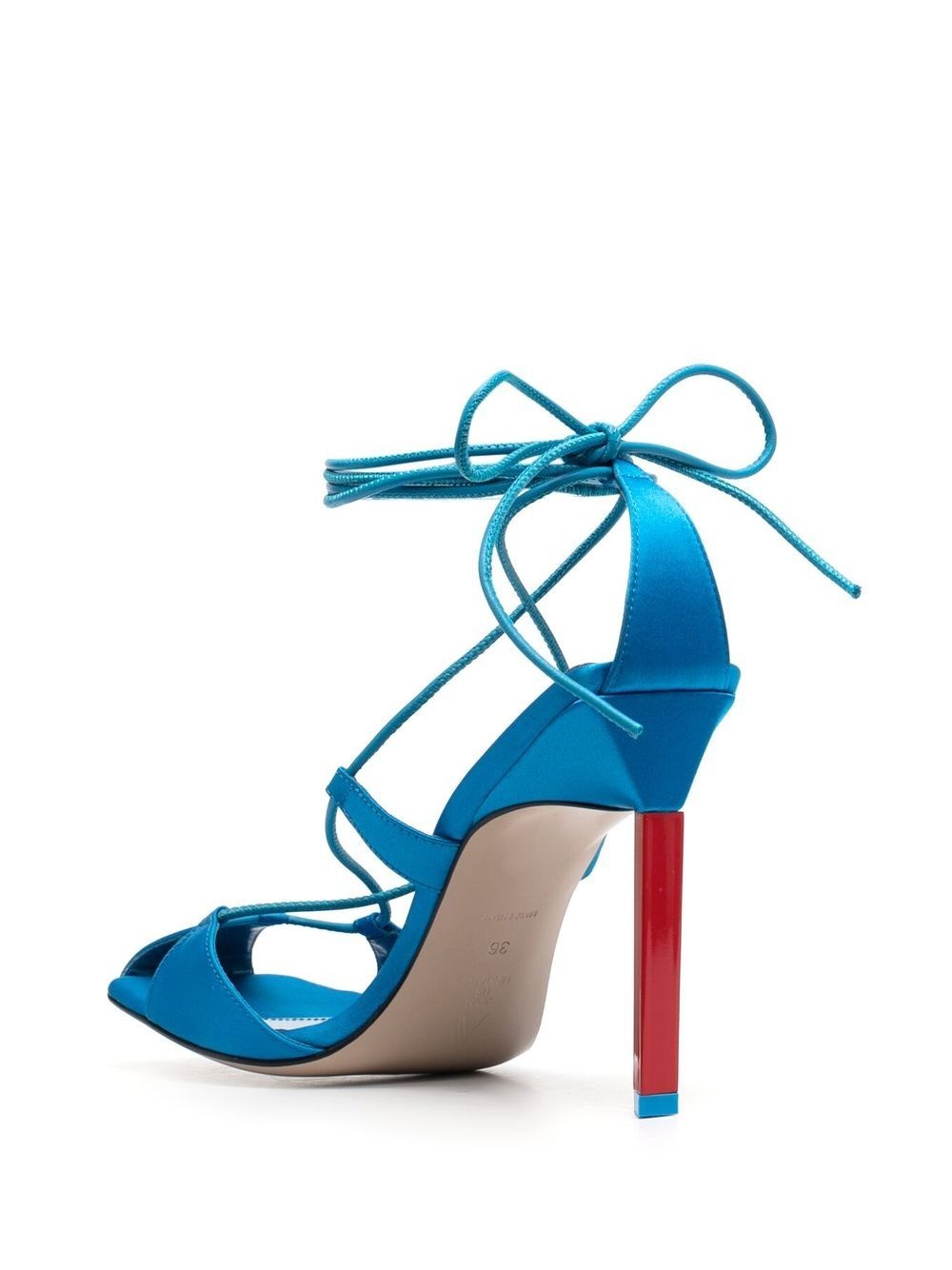 Adele 105mm lace-up sandals - 3