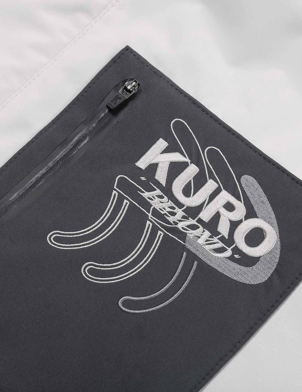 Logo Print Tape Seam Shell Jacket - 10