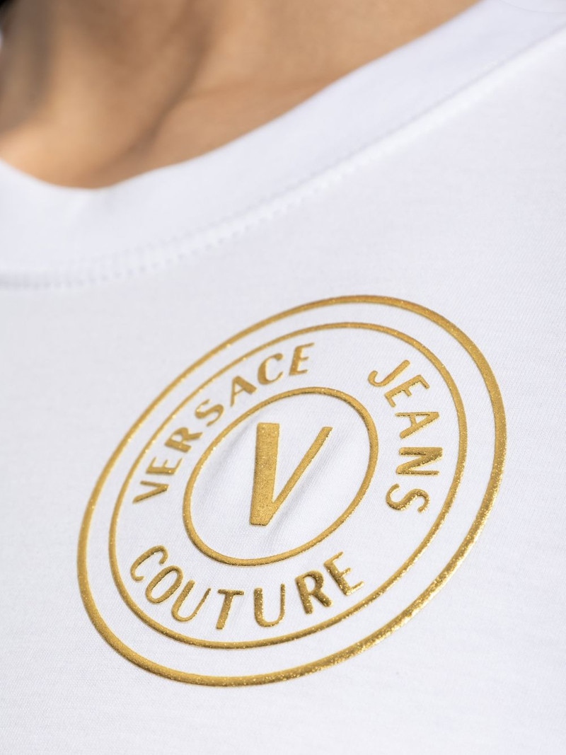short-sleeve logo dress 5