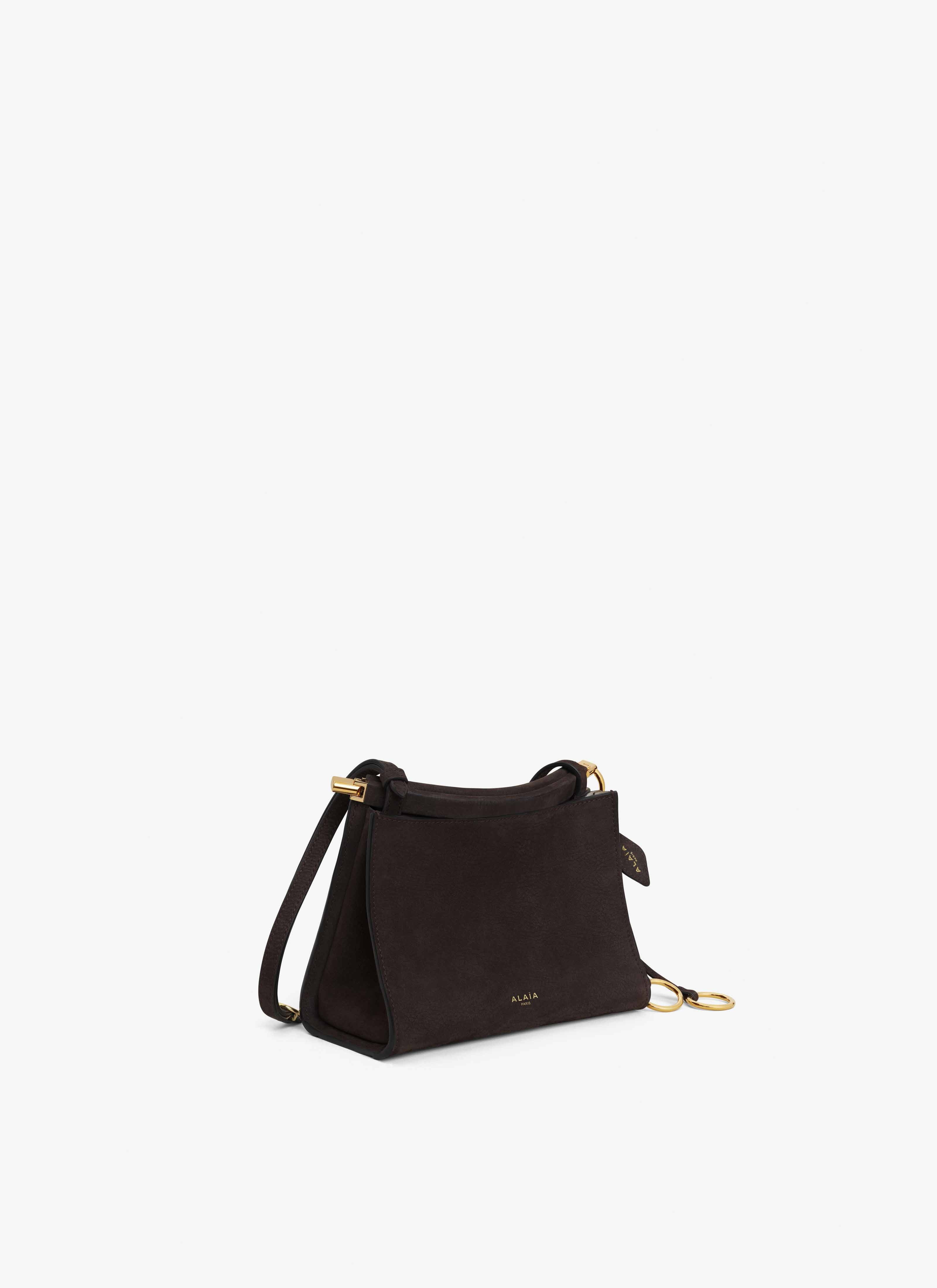 LE CLICK SMALL SQUARE BAG IN NUBUCK - 3