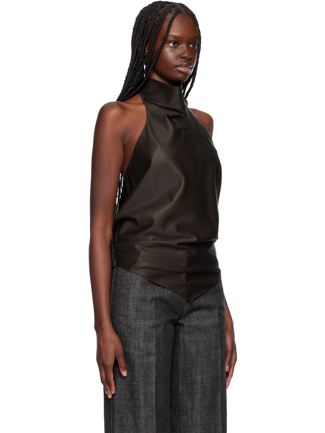 Brown Yem Blouse - 2