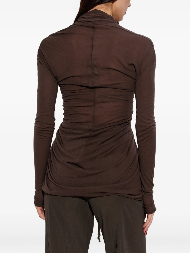 Rick Owens Draped V-neck Top 5