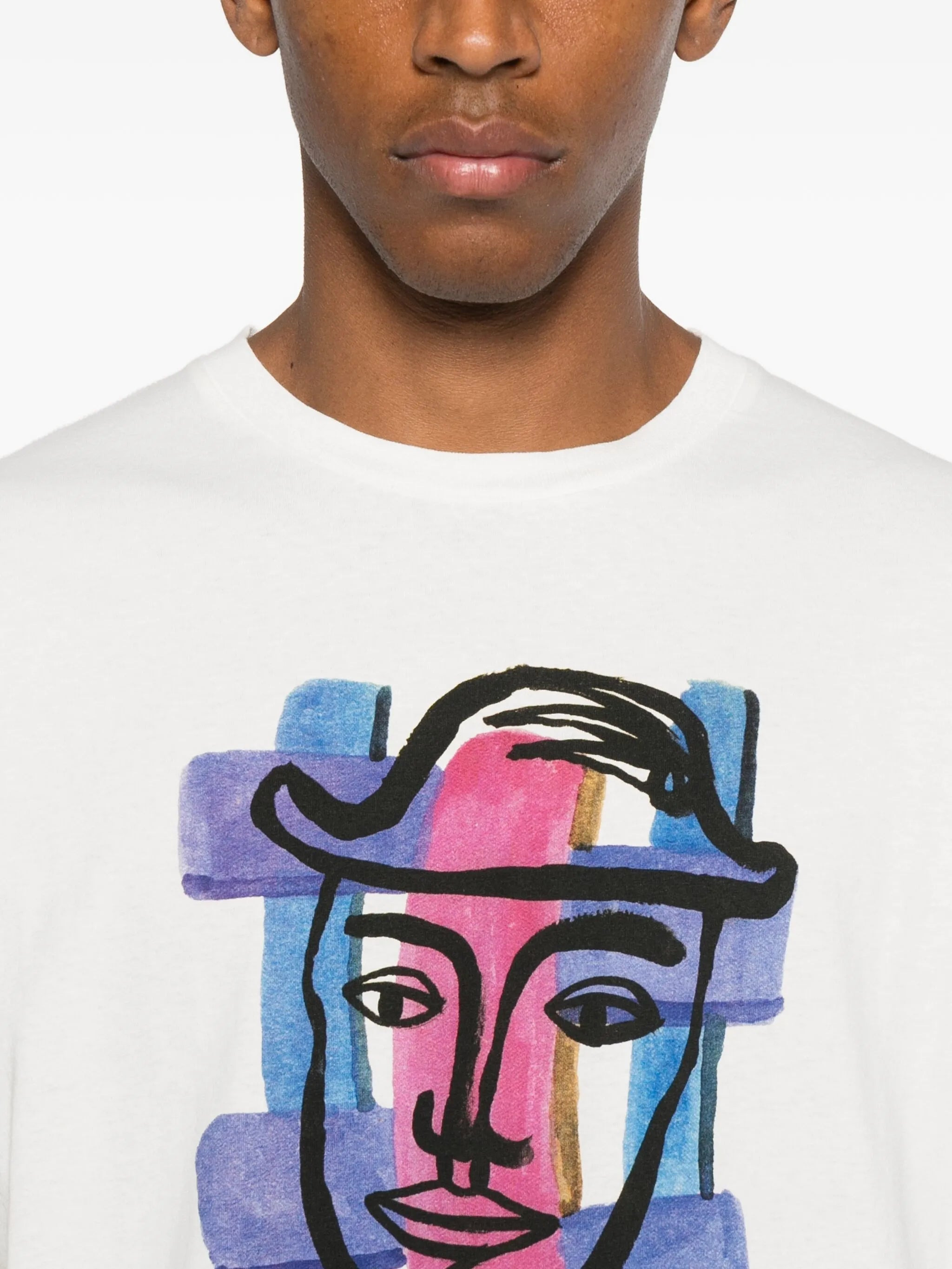 Bode Hat-print T-shirt - 4
