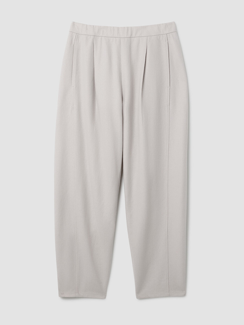 Felted Wool Jersey Lantern Pant in Regenerative Wool 1