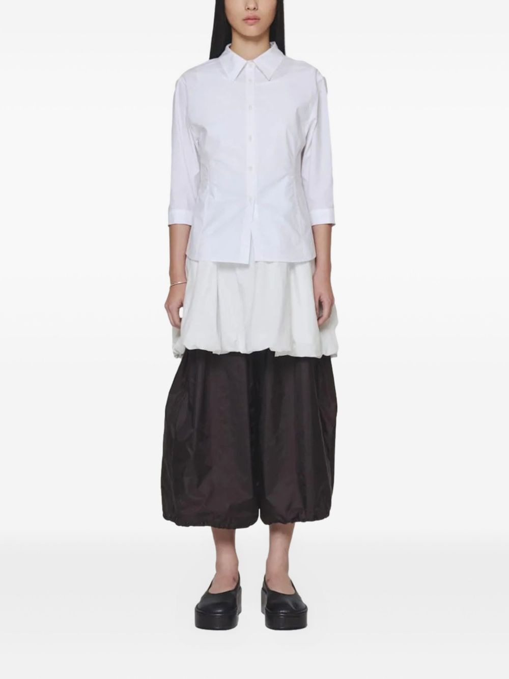 three-quarter sleeve shirt - 2