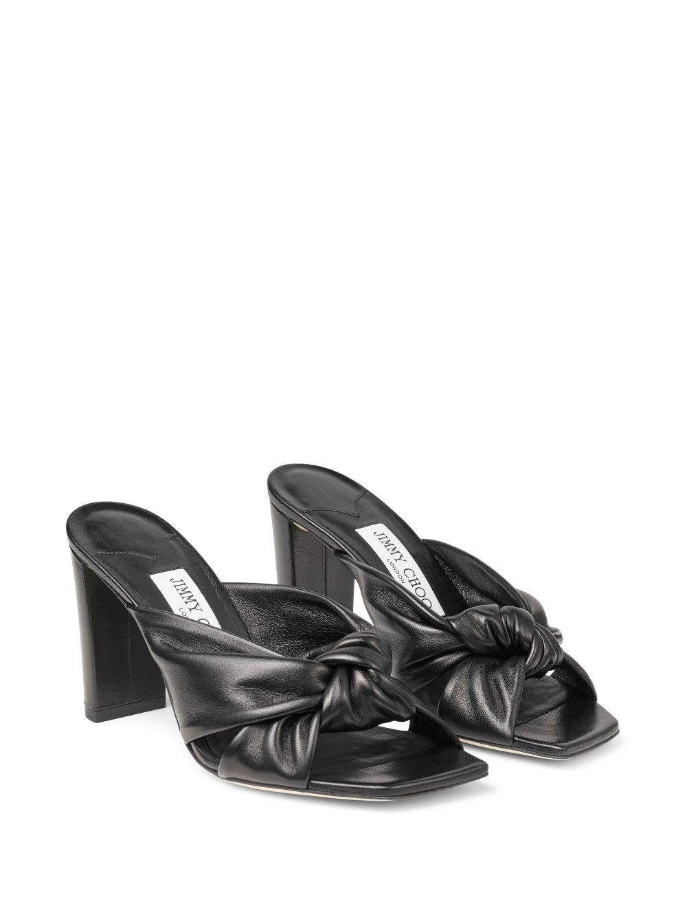 Avenue 85mm leather sandals - 2