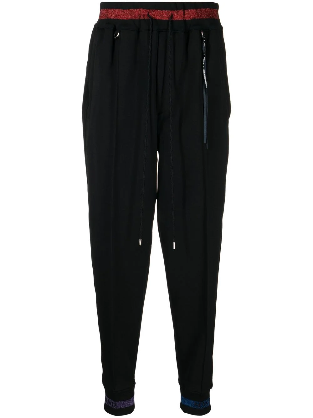 stripe-detail track pants - 1