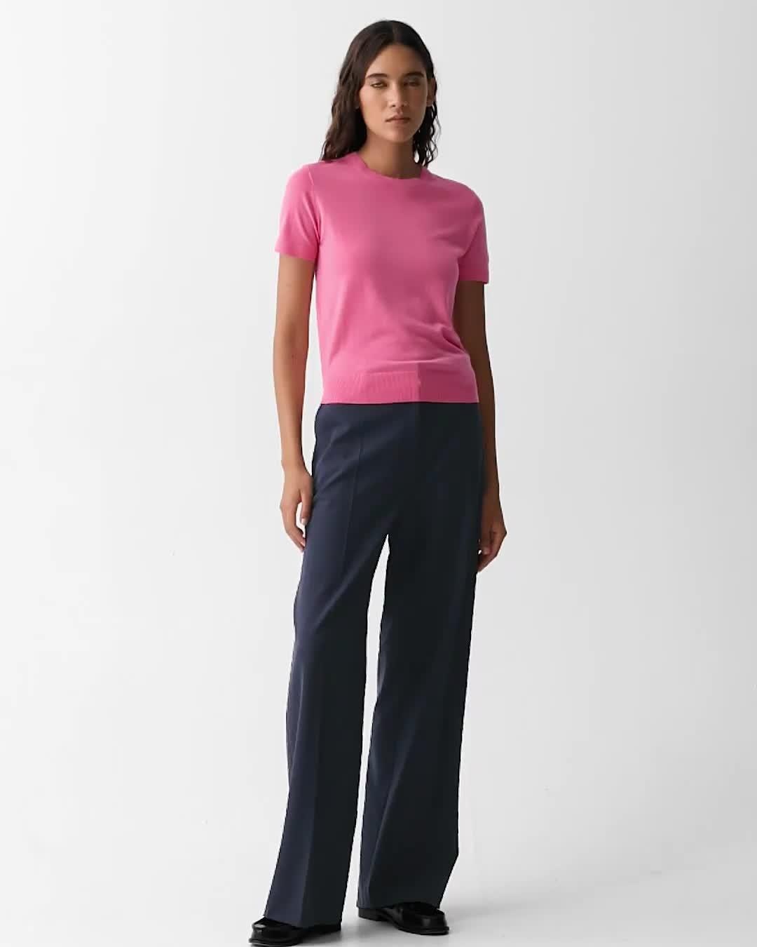Sweater Tee in Regal Wool - 8