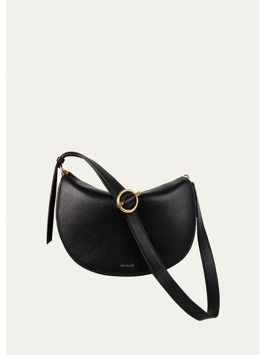 Kate Flap Leather Crossbody Bag - 1