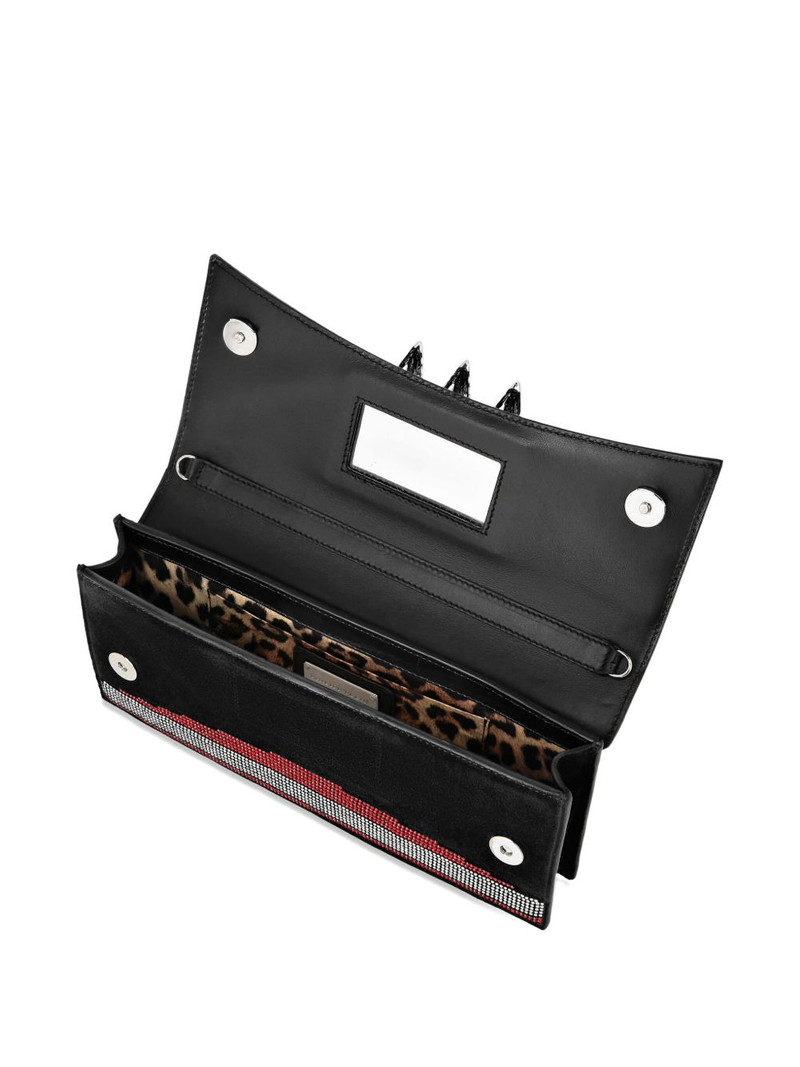 US Flag strass claw clutch 3