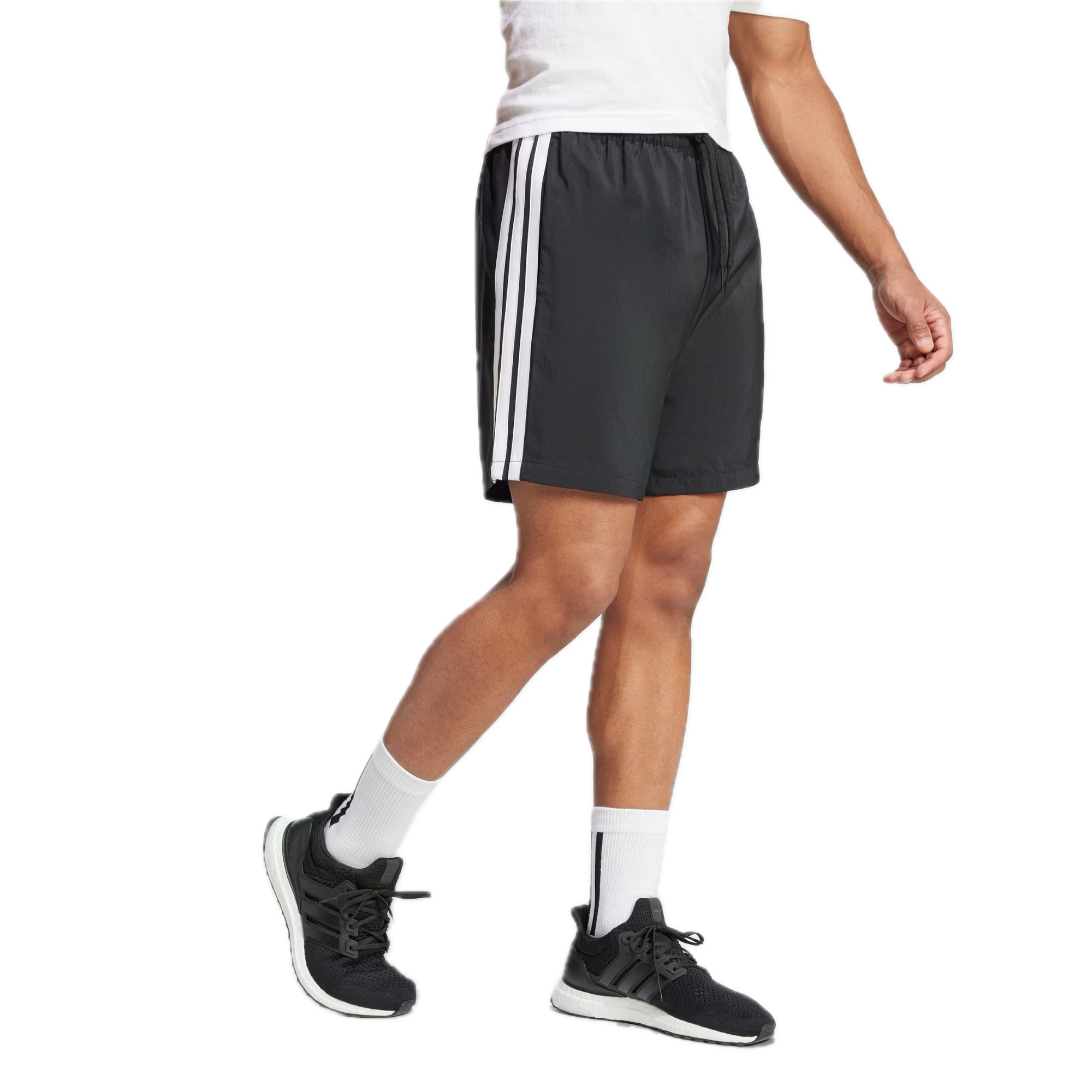 adidas Essential 3-Stripes Chelsea Shorts 'Black' JE6436 - 3