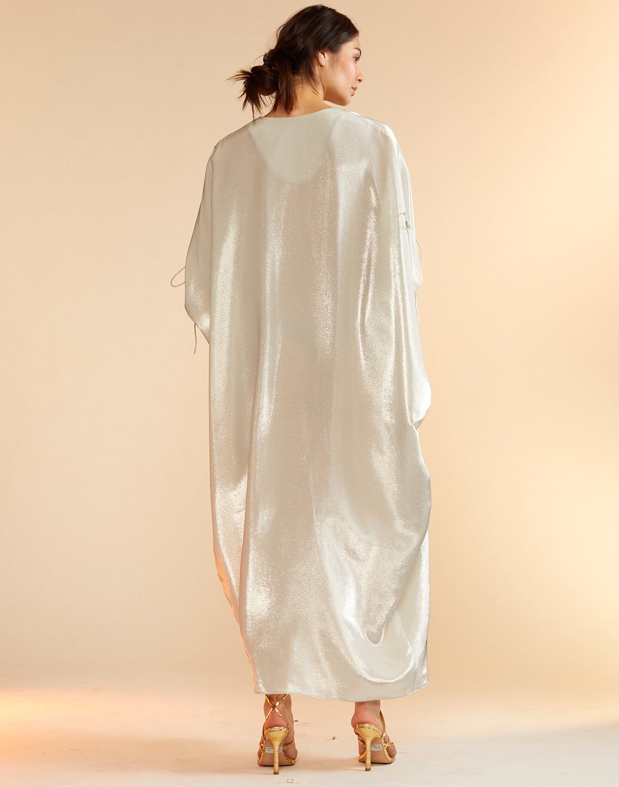 Silk Lame Kaftan - 11