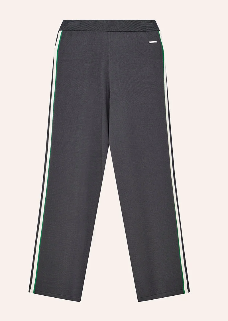 RETREAT KNIT PANT IN IRON - 1