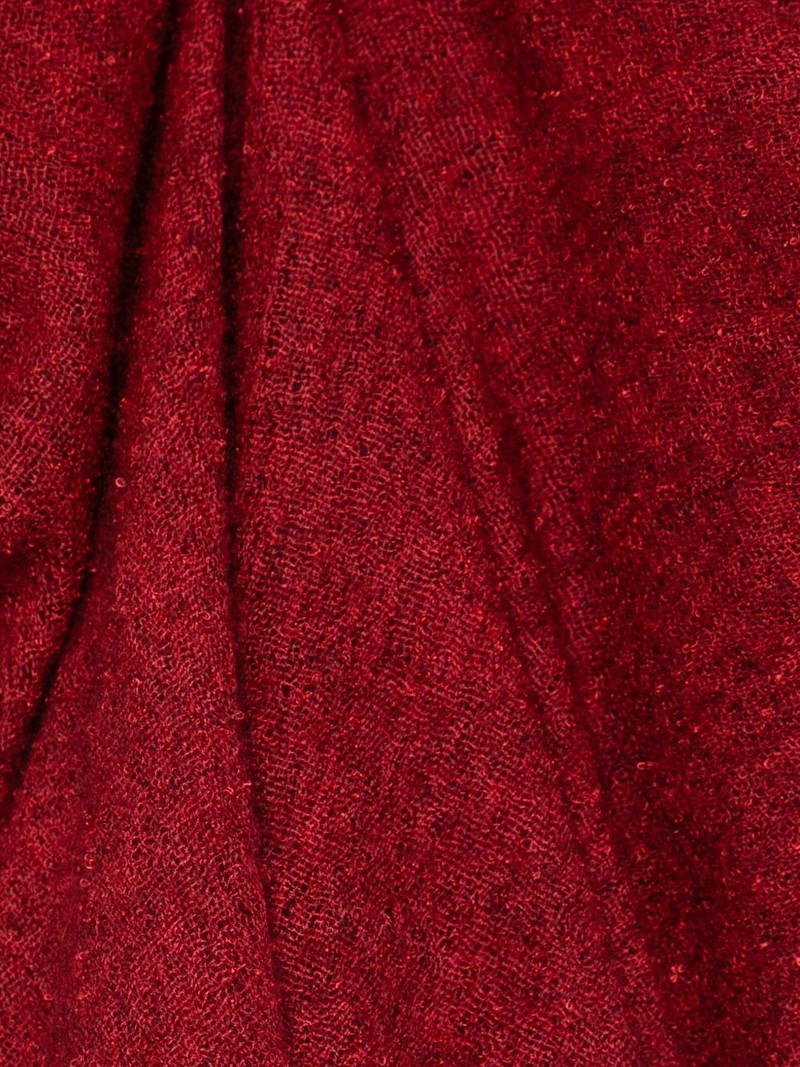 Faliero Sarti frayed scarf outlook