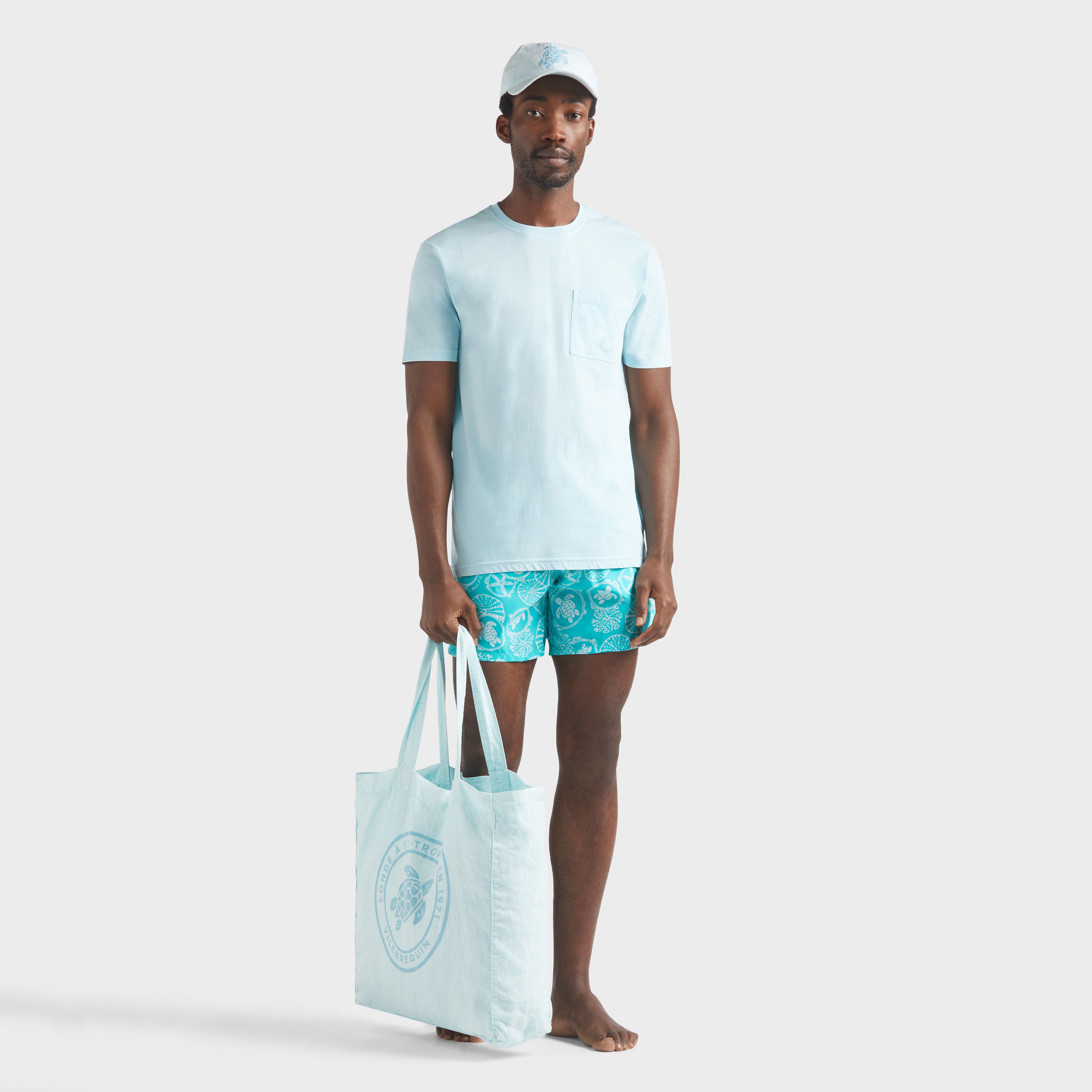 Men Solid Organic cotton T-shirt Natural Colors - 5