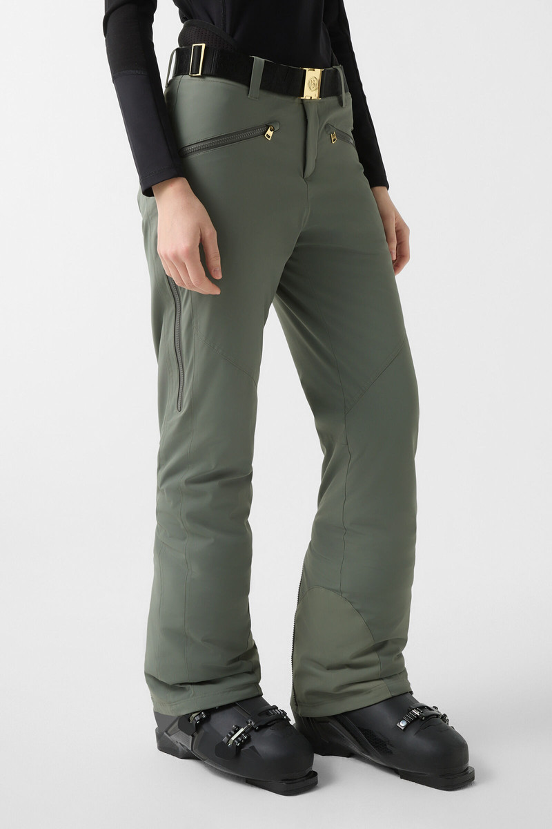 Ilka ski pants in Olive green 2