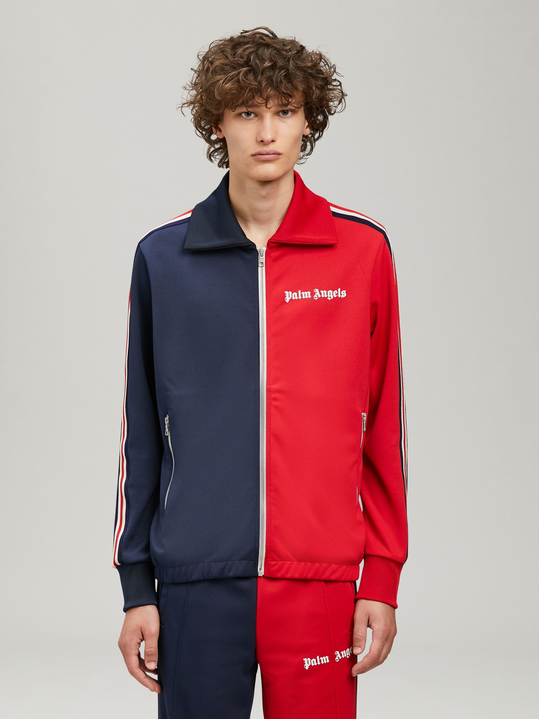 TWO TONE TRACK JACKET - 3