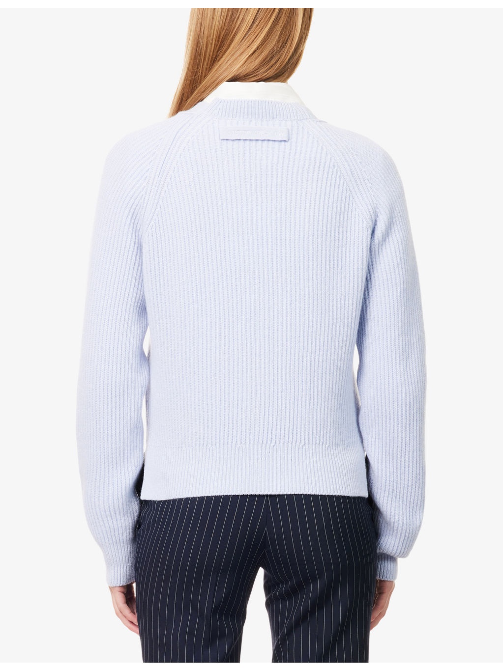 V-Neck Knitted Wool And Cashmere Cardigan - 4