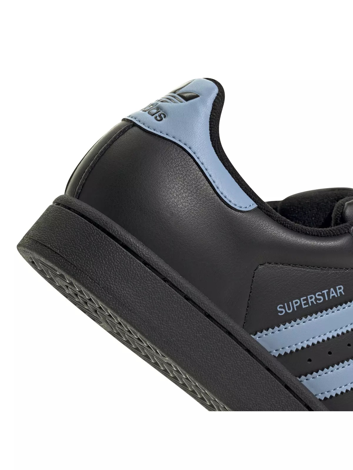 Originals Superstar II "Core Black/Ash Blue/Core Black" Women's Shoe - 8