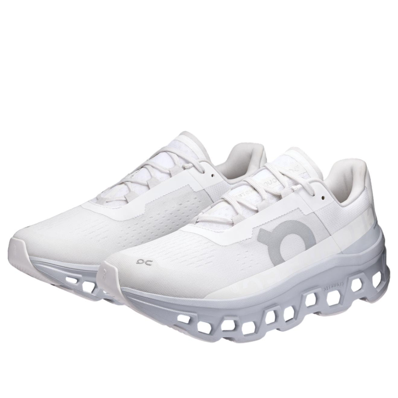 On Running Cloudmonster 'White Glacier Grey' 61.97654 - 3