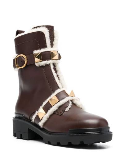Valentino Rockstud-embellished ankle boots outlook