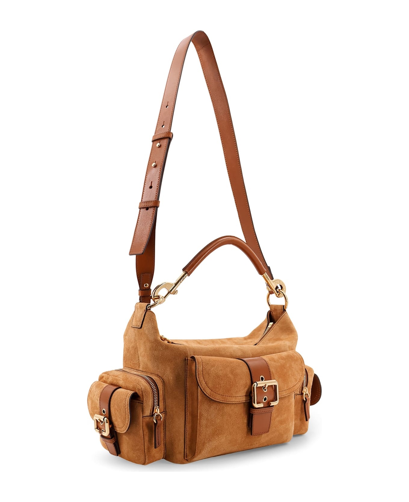 Camera Bag Suede Shoulder Bag - 3