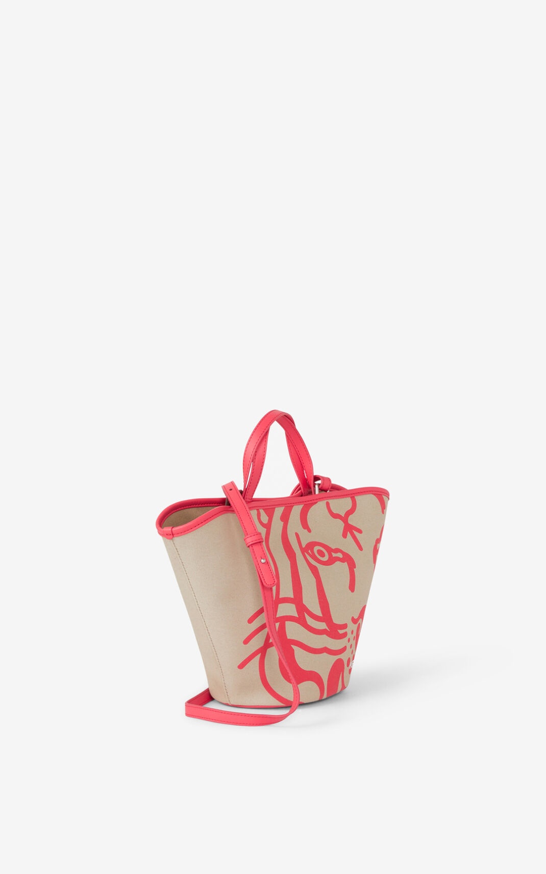 Small K-Tiger shoulder tote bag - 5