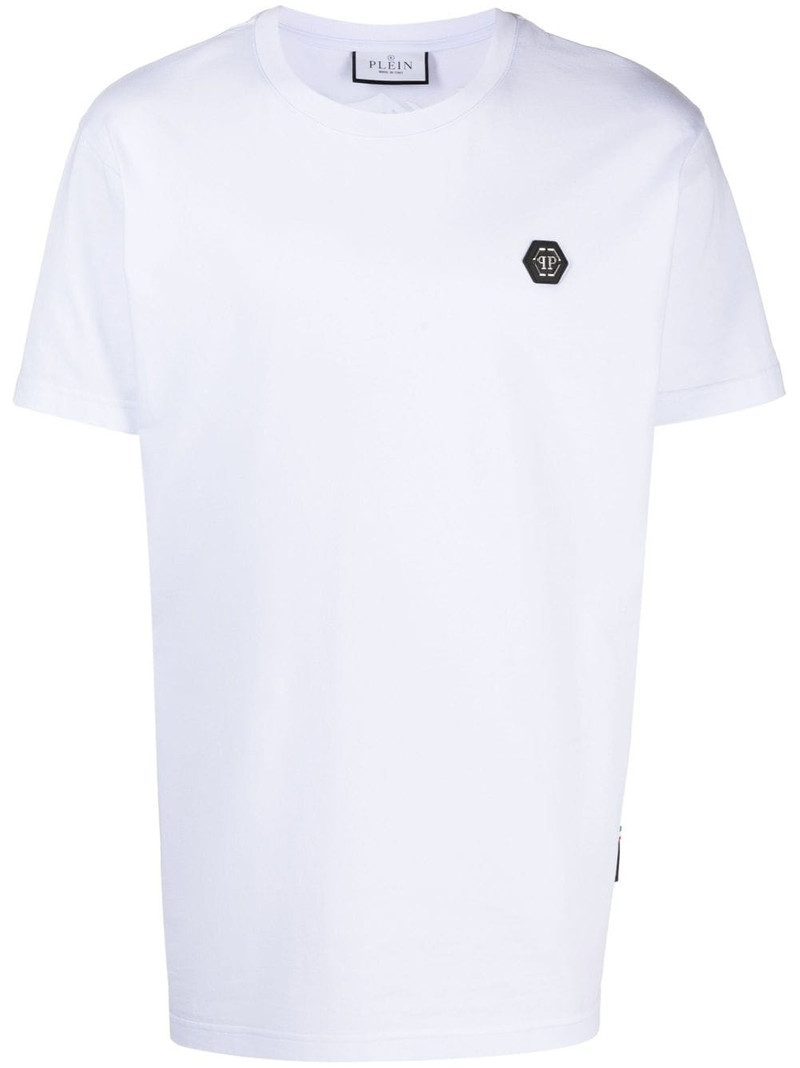 Skull&Bones-print cotton T-shirt 1