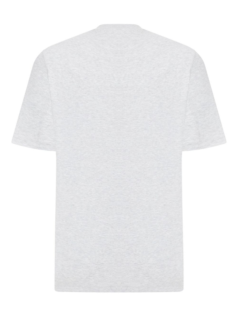 Brunello Cucinelli logo-print cotton T-shirt outlook