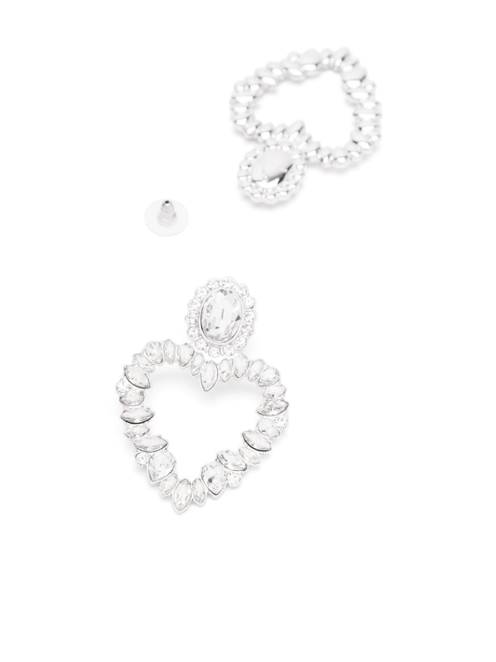 crystal drop earrings - 2