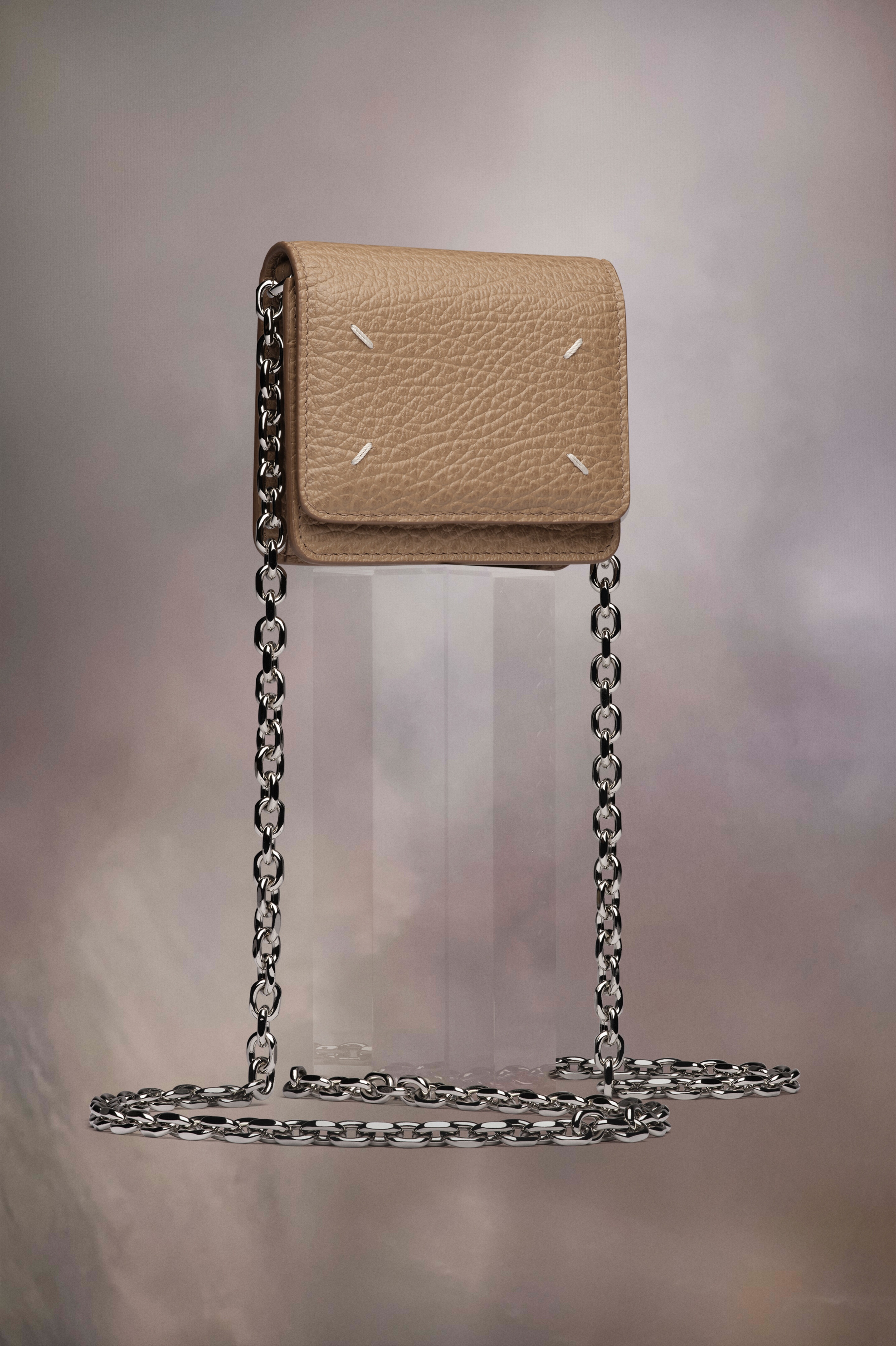Four stitches chain wallet - 1