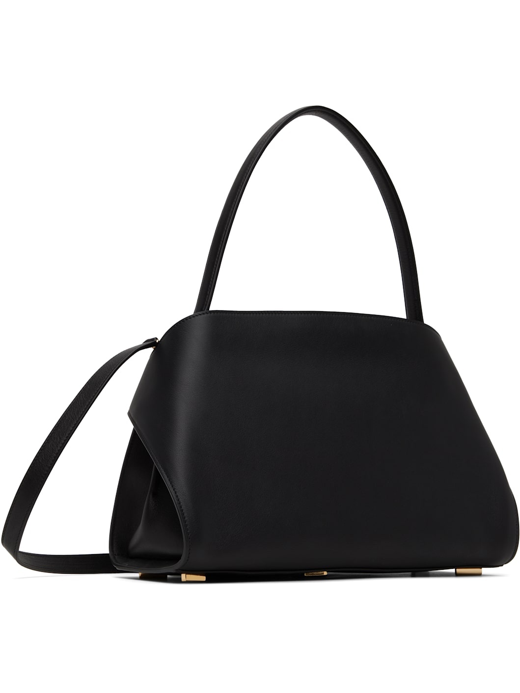 Black Hug Soft Bicolor M Shoulder Bag - 3