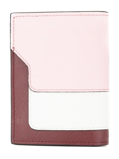 Marni colour block wallet outlook