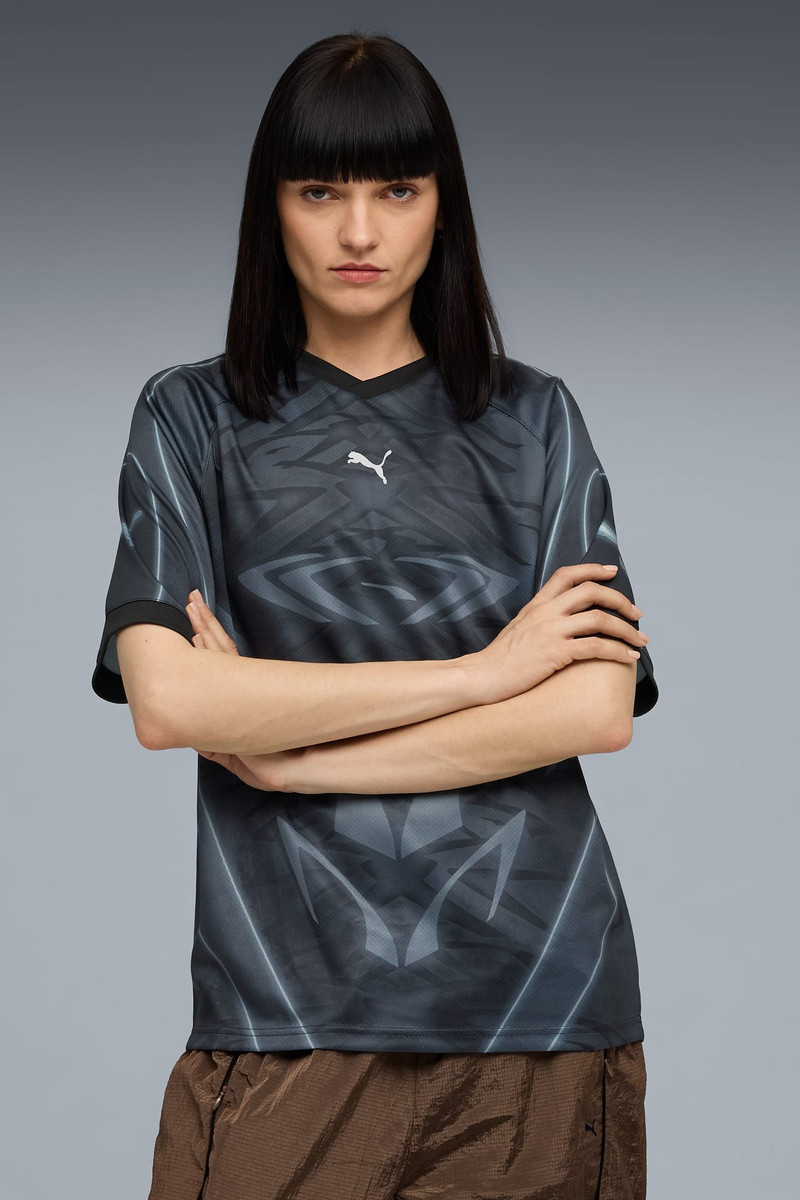 PUMA PUMATECH-X All-Over Print Relaxed Soccer Jersey Unisex outlook