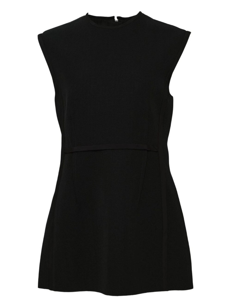 crew-neck silk top 1