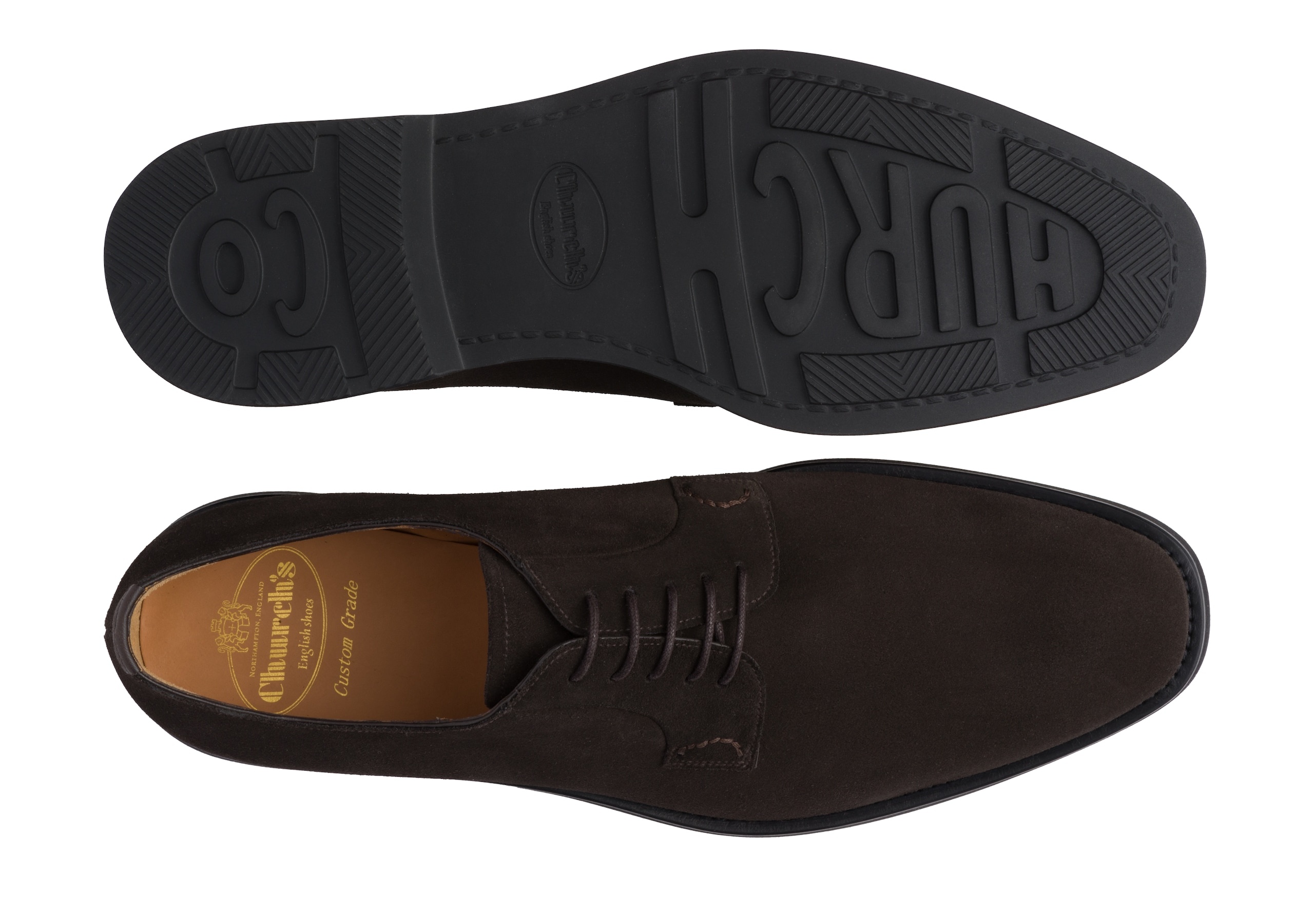 Stratton l
Soft Suede Leather Derby Brown - 3