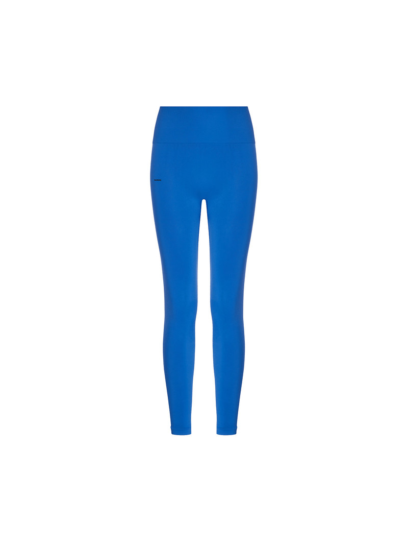 Women's Plant-Stretch Compressive Leggings - Cobalt Blue 1