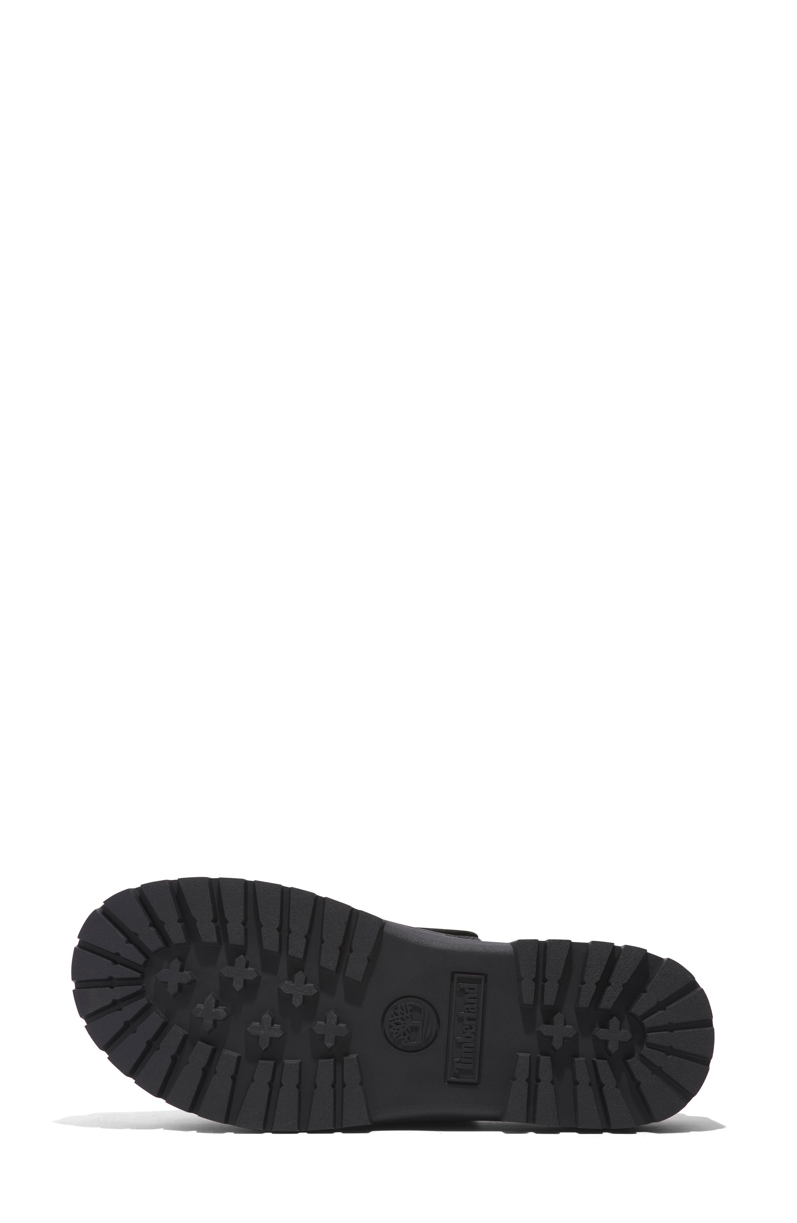 Timberland Clairemont Way Slide Sandal in Black Full Grain at Nordstrom - 4