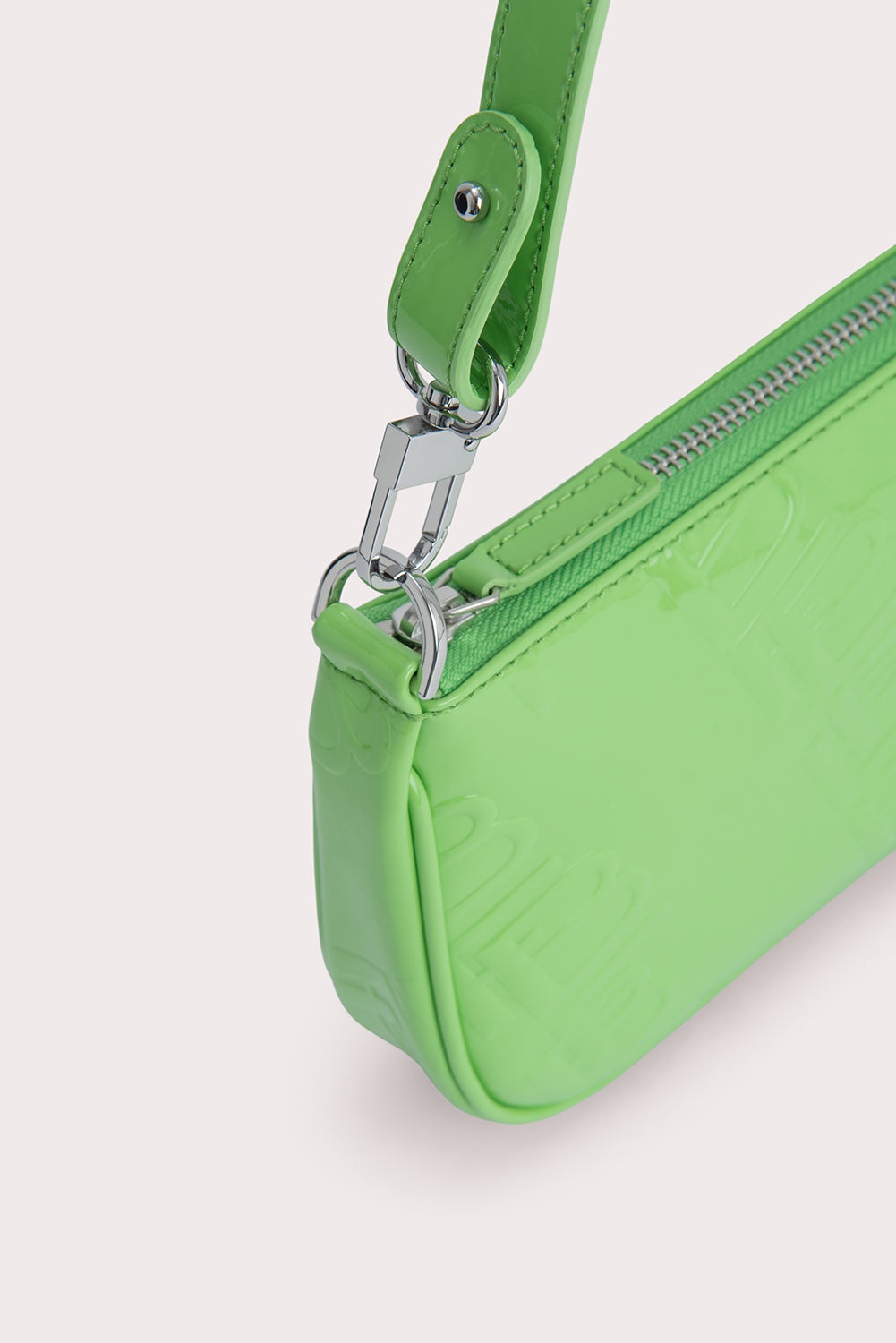 Rachel Fresh Green Embossed Patent Leather - 4