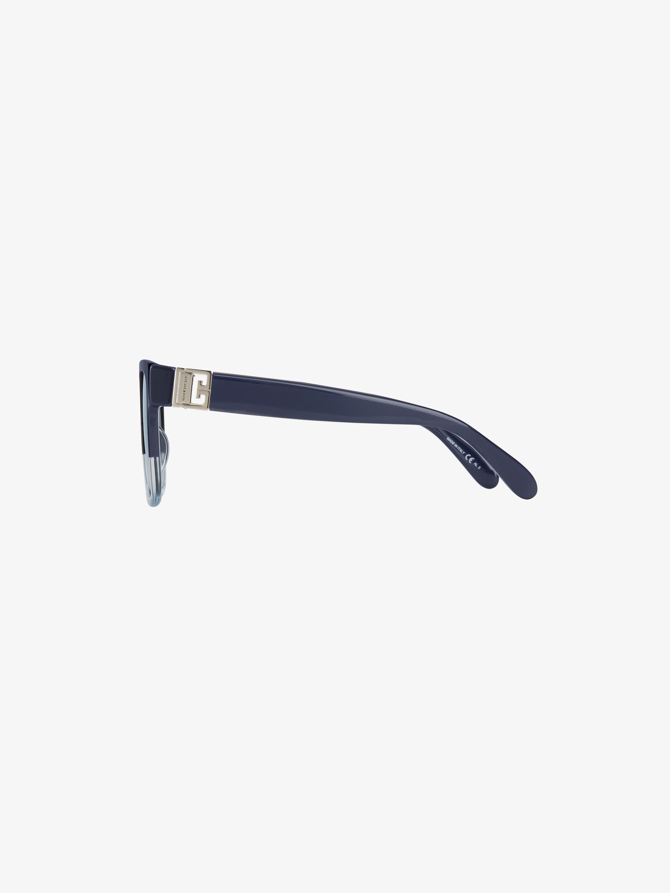 Two tone GV3 square sunglasses in acetate - 4